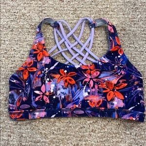 Born Primitive tropical print sports bra